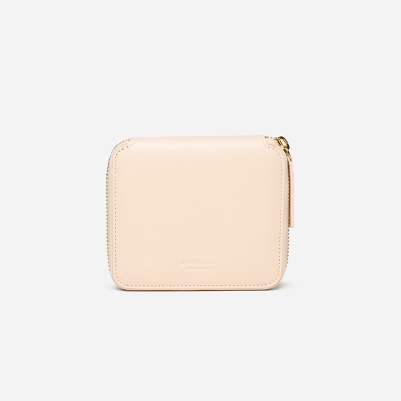 Everlane Handbags - Everlane Square Zip Nude Wallet